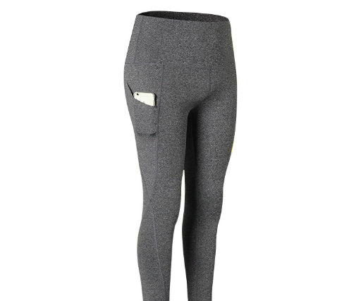 Women's Yoga Pants Running Pants Tights Tummy Control Workout Running 4 Way Stretch Yoga Leggings Tights High Waist with Pocket