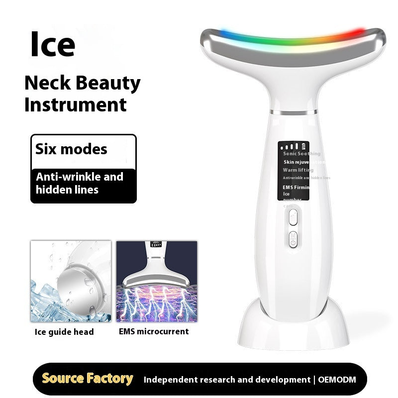 M6 New Ice Compress Fade Neck Pattern Neck Care Massage Instrument
